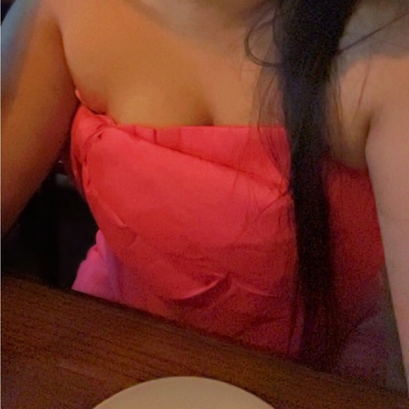 Windsor Raeya Taffeta Bow Strapless Mini Dress - Picture 5 of 5